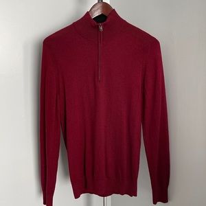 Express Merino Wool Quarter-Zip Sweater